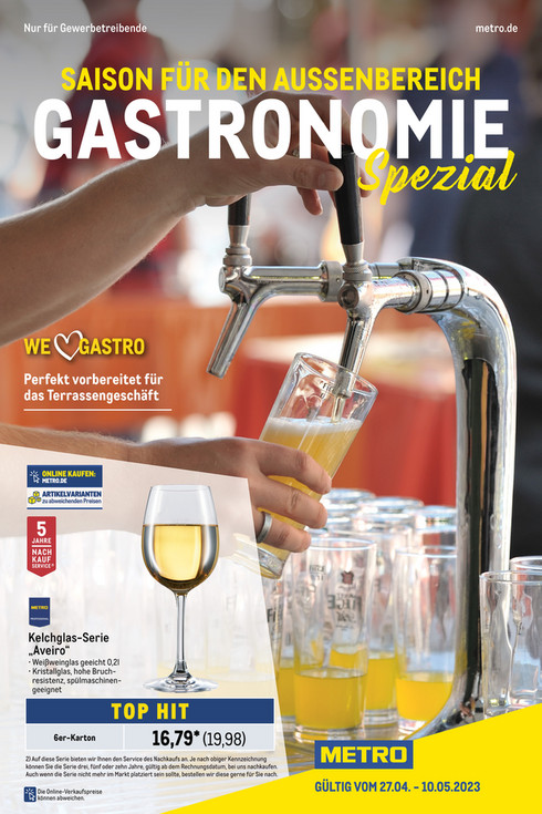 METRO GASTRO Profi Beilagen Seite 8 9