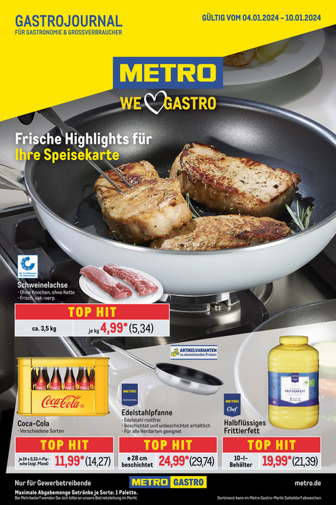METRO GASTRO Profi Hauptspeisen Seite 23
