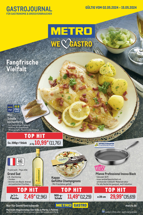 Metro Gastro Mit Normaler Metro Karte METRO GASTRO - Profi Hauptspeisen - Seite 16